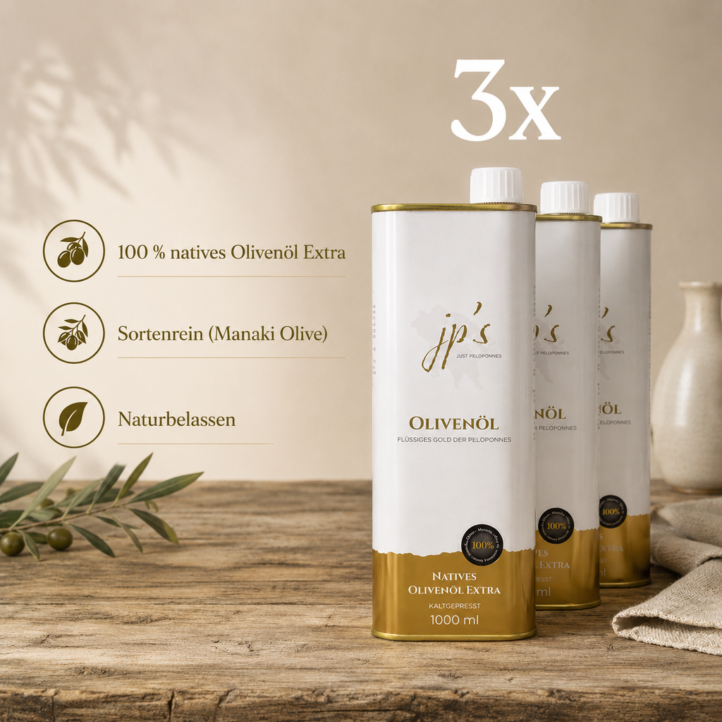jp’s Olivenöl – Vorteilspaket