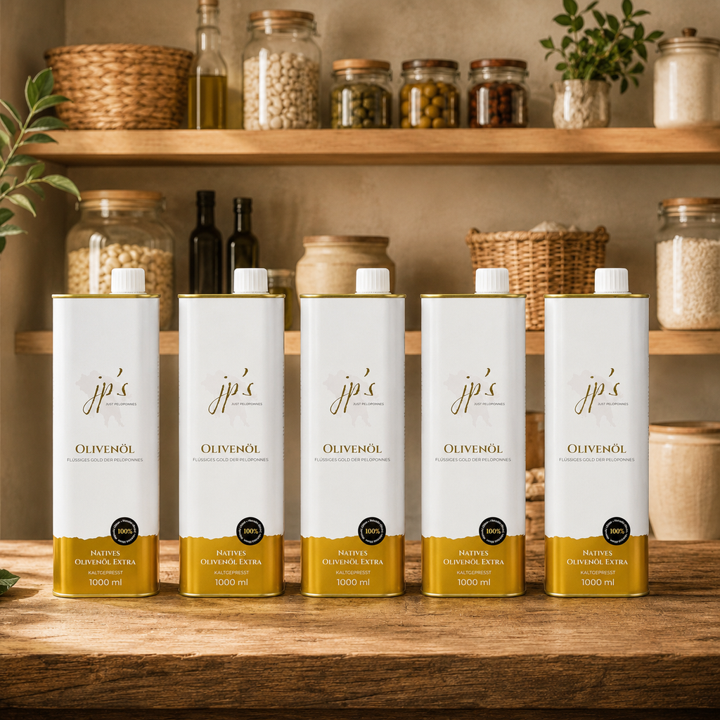 jp's Olivenöl – Großes Vorratspaket