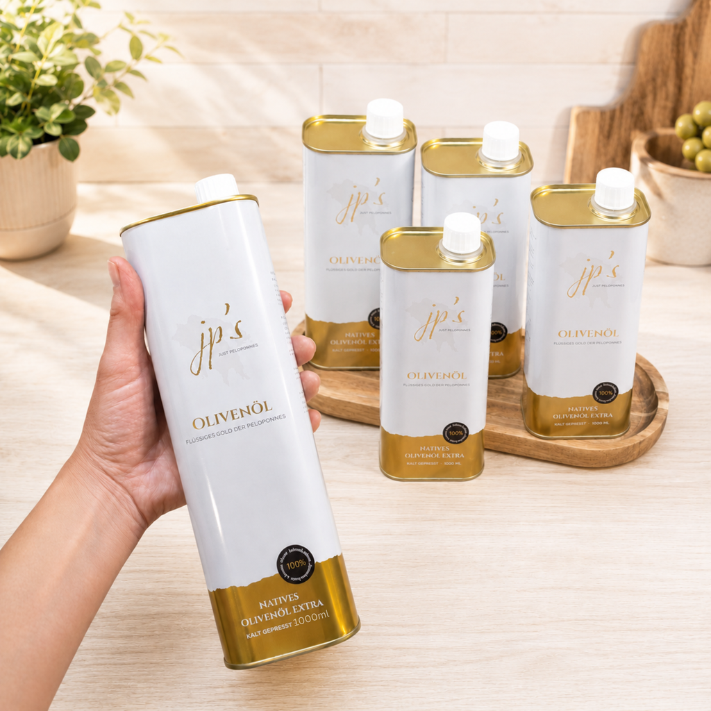 jp's Olivenöl – Großes Vorratspaket