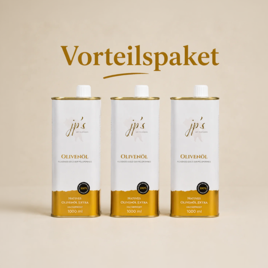 jp’s Olivenöl – Vorteilspaket