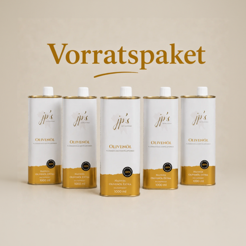 jp's Olivenöl – Großes Vorratspaket
