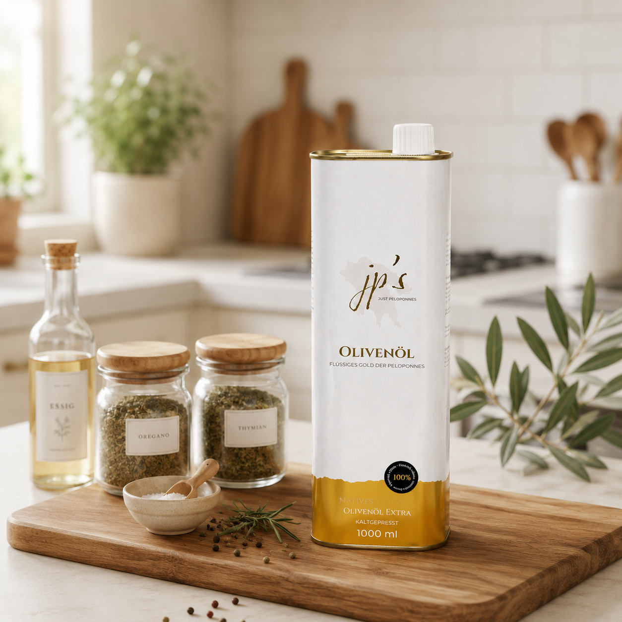 jp's Olivenöl – Familien Paket