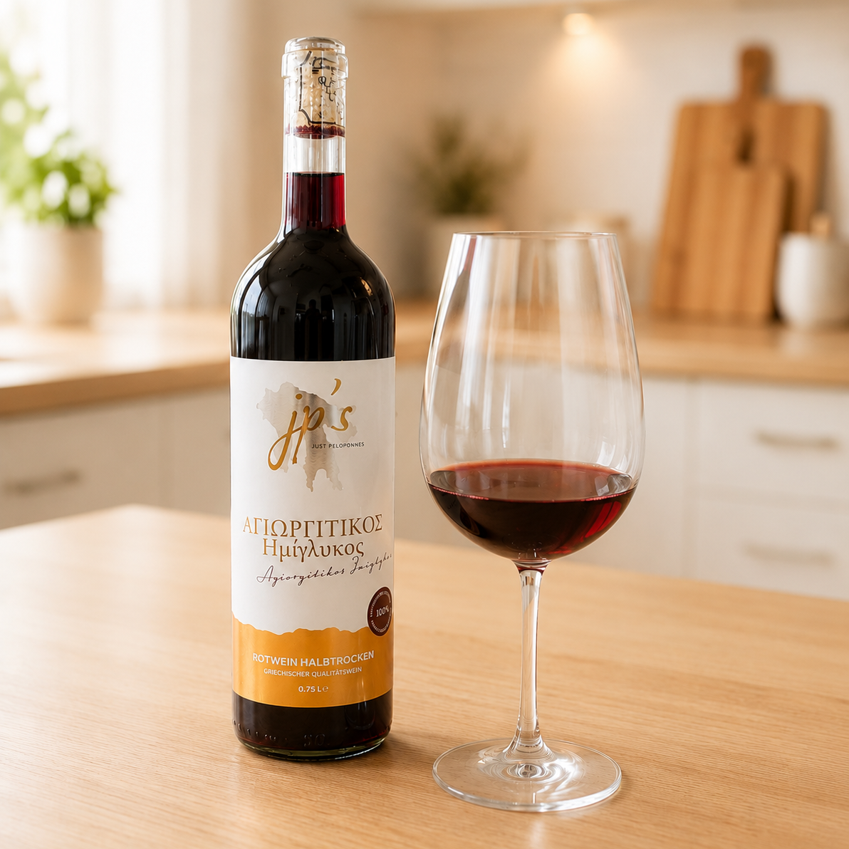 jp's Rotwein Halbtrocken