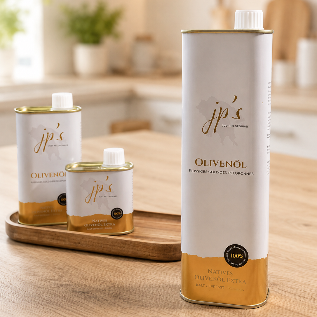 jp's Olivenöl – Familien Paket