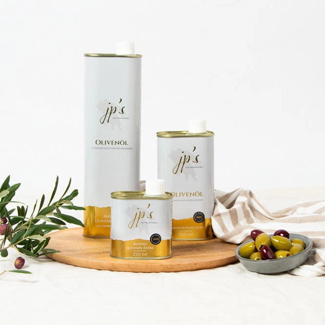 jp's Olivenöl – Familien Paket